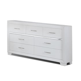 Bella Esprit Denali White Wood Dresser