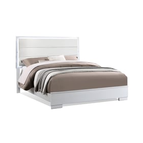 Bella Esprit Nivia White Queen Platform Bed