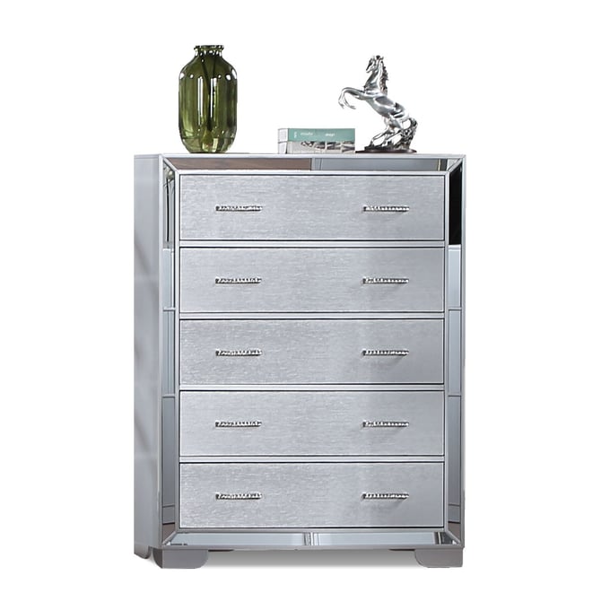 Bella Esprit Celina Silver Drawer Chest BLSP-52633-CH