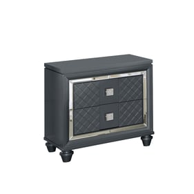 Bella Esprit Carlyle Charcoal Nightstand