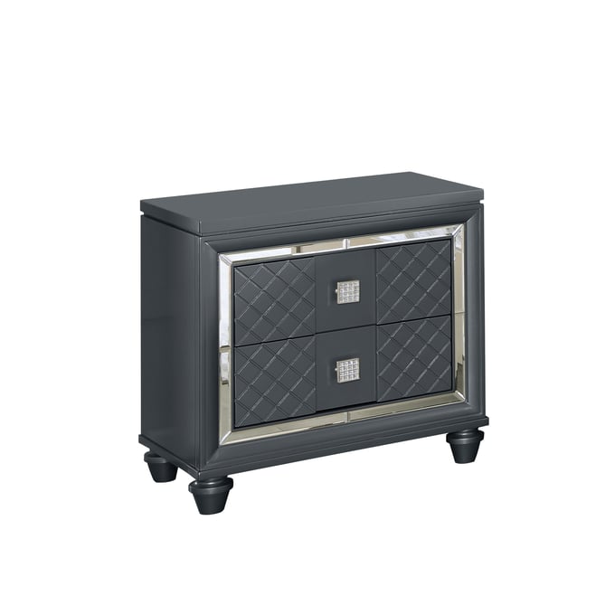 Bella Esprit Carlyle Charcoal Nightstand BLSP-52684-NS