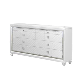 Bella Esprit Carlyle White Dresser