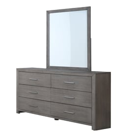 Bella Esprit Rowan Grey Dresser and Mirror