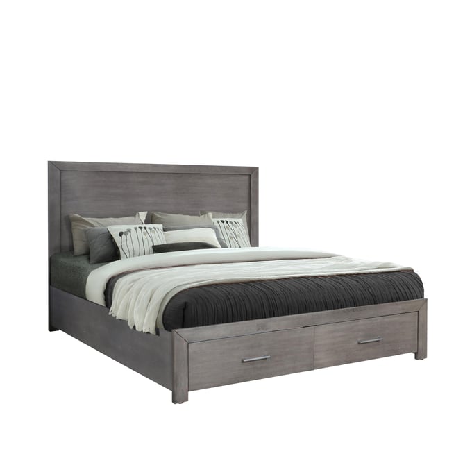 Bella Esprit Rowan Grey King Storage Bed BLSP-52705-K