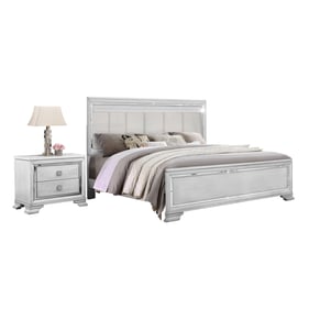 Bella Esprit Valmont White 2pc Bedroom Set With King Bed