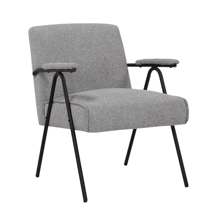 Bella Esprit Uptown Modern Grey Arm Chair BLSP-70114115