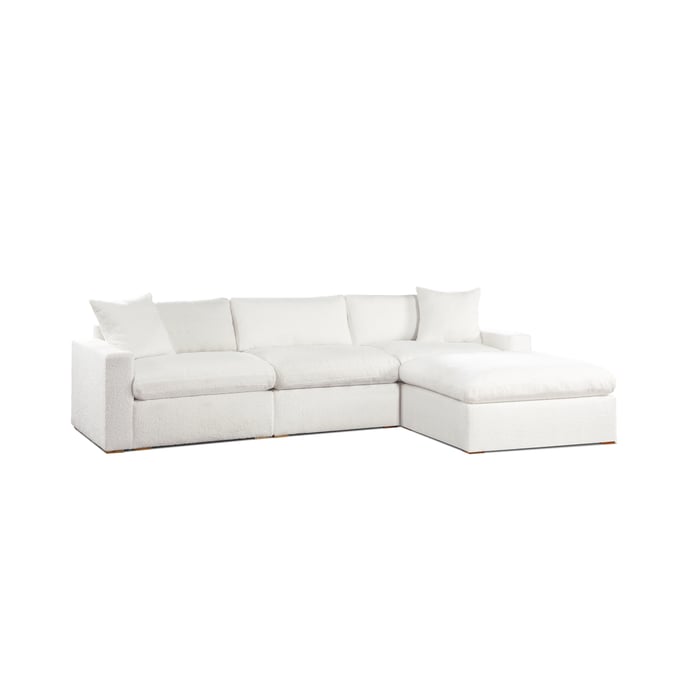 Bella Esprit Eden Ivory 4pc Modular Sectional BLSP-8137821-4PC