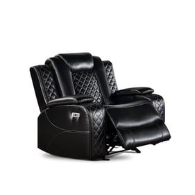 Bella Esprit Vail II Black Recliner