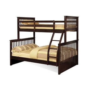 Bella Esprit Paloma Brown Twin Over Full Bunk Bed