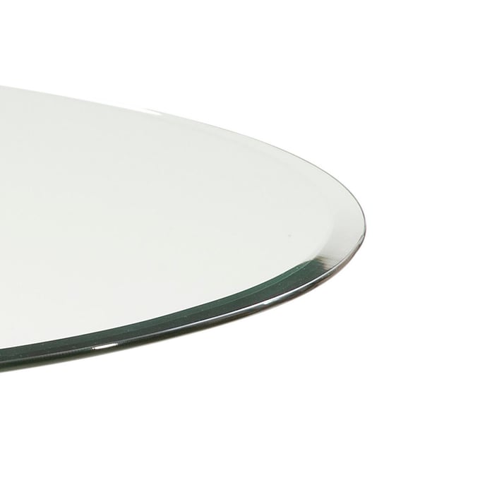 Bassett Mirror Clear Eurogee Dining Glass Top BMC-0095EC