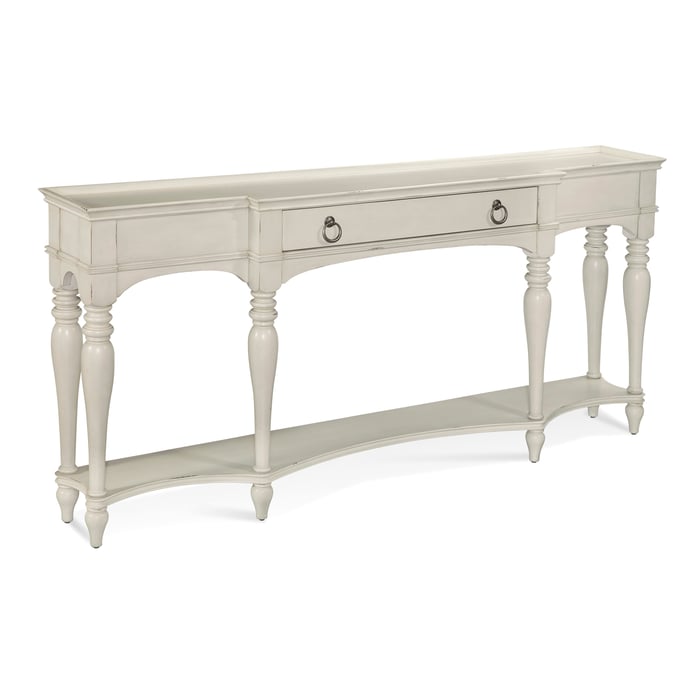 Bassett Mirror Sanibel Off White Grand Console Table BMC-2862-401EC