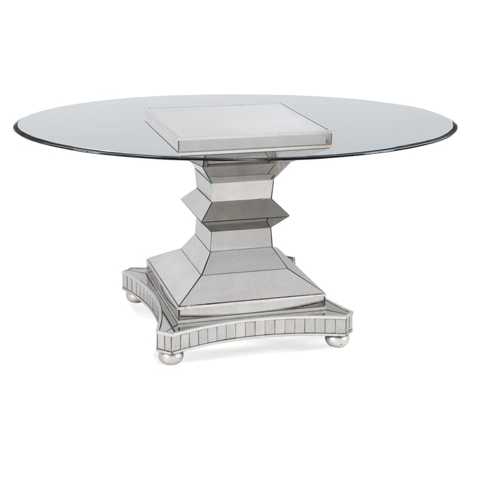 Bassett Mirror Moiselle Silver 60 Inch Dining Table BMC-3179-700-906EC