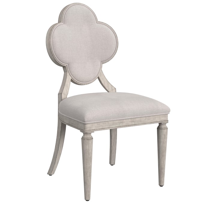 2 Bassett Mirror Chloe Ivory Side Chairs BMC-5080-DR-800