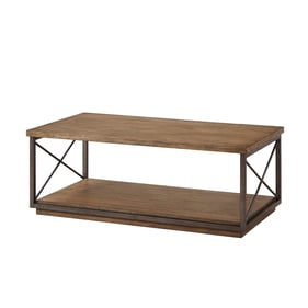 Bassett Mirror Austin Brown Rectangle Cocktail Table