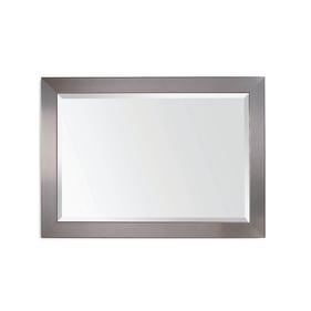 Bassett Mirror Stainless Silver Wall Mirror