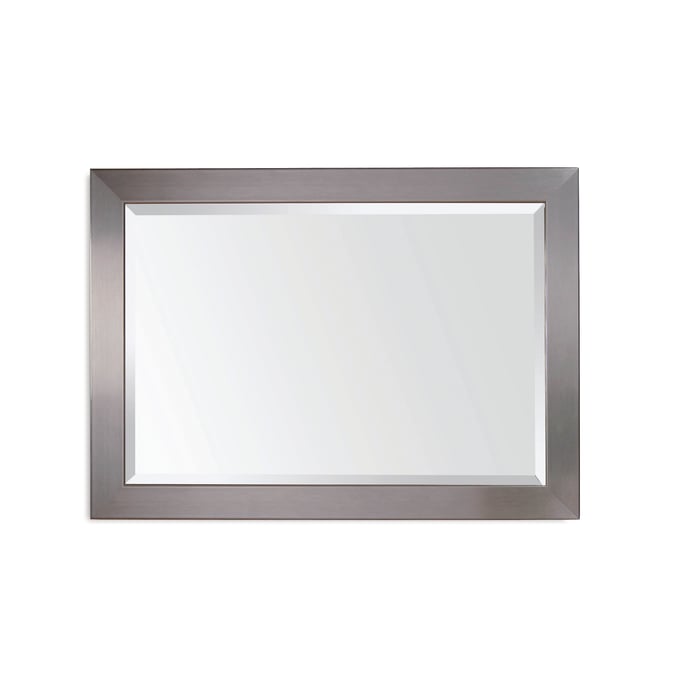 Bassett Mirror Stainless Silver Wall Mirror BMC-63307-1814EC