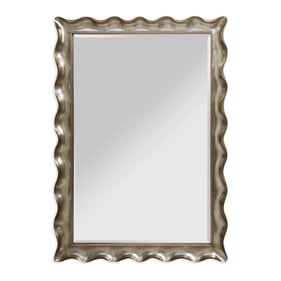 Bassett Mirror Pie Crust Silver Floor Mirror