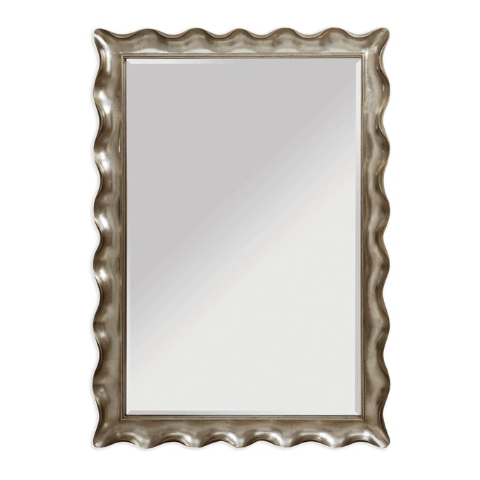 Bassett Mirror Pie Crust Silver Floor Mirror BMC-6357-1445EC