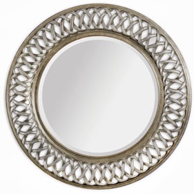 Bassett Mirror Alissa Silver Wall Mirror