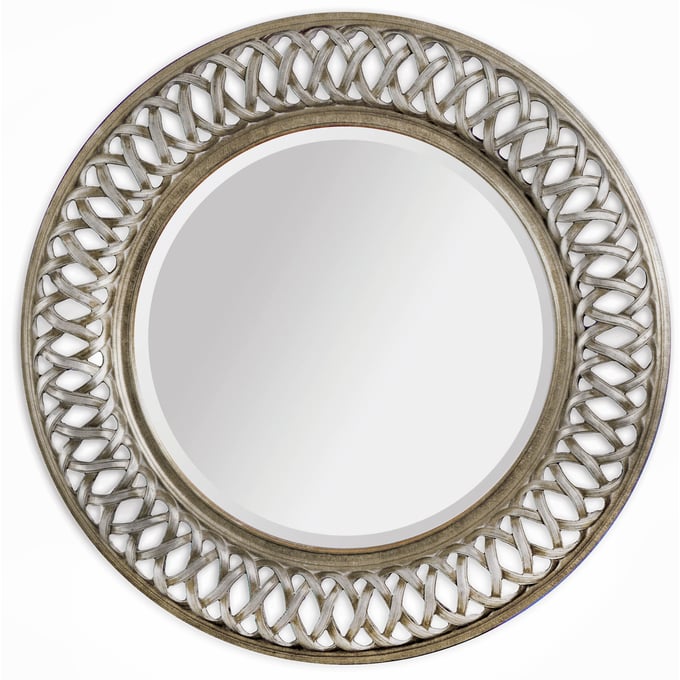 Bassett Mirror Alissa Silver Wall Mirror BMC-6357-711EC