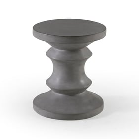 Bassett Mirror Apollo Gray Accent Table