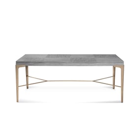 Bassett Mirror Nylah Gray Dining Table