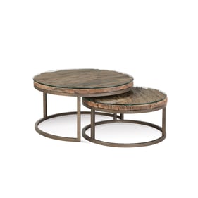 Bassett Mirror Cambria Bronze Nesting Table