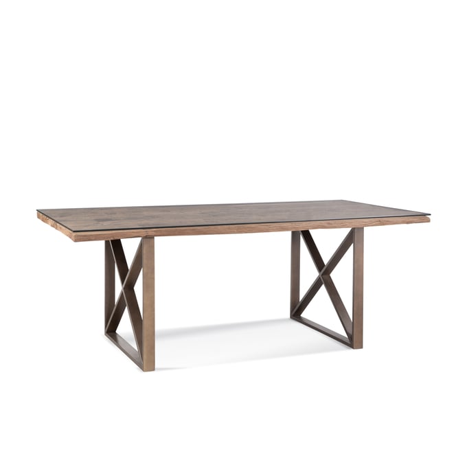 Bassett Mirror Cambria Brown Dining Table BMC-7048-600B-TEC