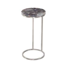 Bassett Mirror McCoy Gray Accent Table