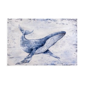 Bassett Mirror Blue Whale Song Wall Art