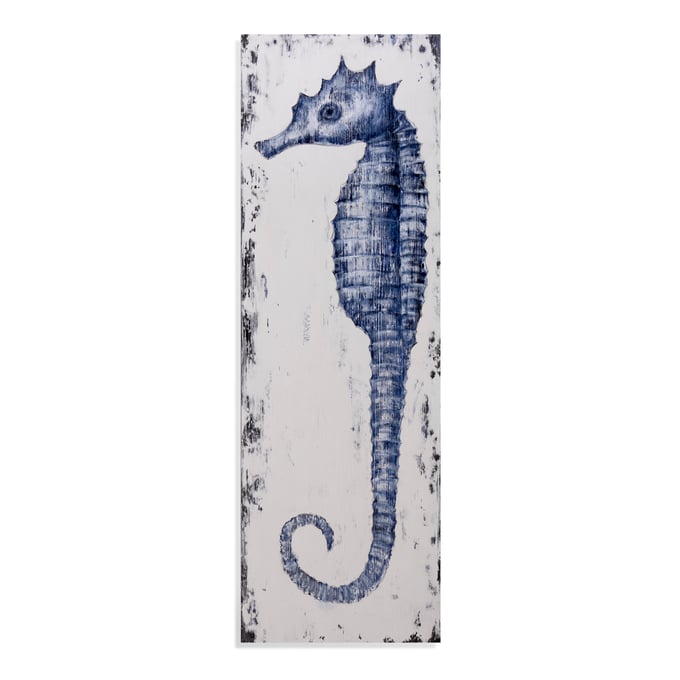 Bassett Mirror Blue Sea Horse II Wall Art BMC-7300-551EC