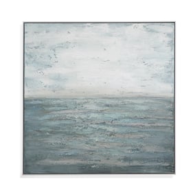 Bassett Mirror Blue Grey Landslide Wall Art