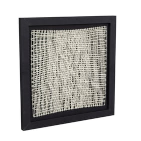 Bassett Mirror Black Woven Wall Art