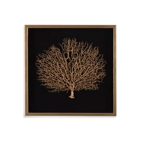 Bassett Mirror Gold Silouette Wall Art