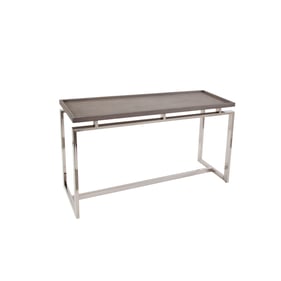 Bassett Mirror Beckford Gray Console Table