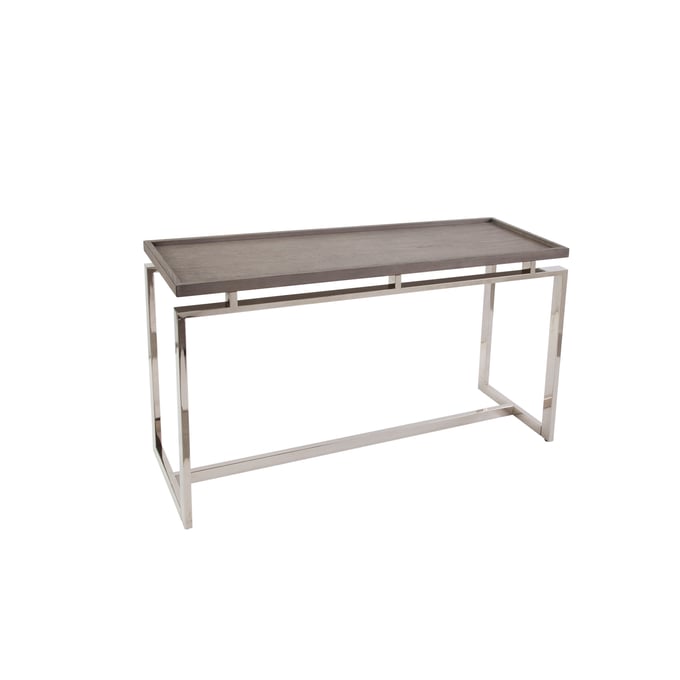 Bassett Mirror Beckford Gray Console Table BMC-7630-LR-400EC