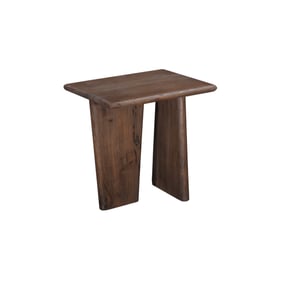 Bassett Mirror Lasso Brown Square End Table