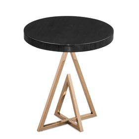 Bassett Mirror Remi Black Accent Table