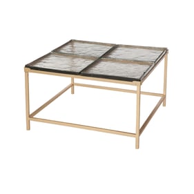 Bassett Mirror Marisa Gold Cocktail Table