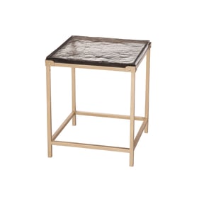 Bassett Mirror Marisa Gold End Table