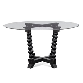 Bassett Mirror Susanna Black Dining Table