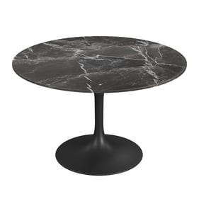 Bassett Mirror Dunham Black Round Dining Table