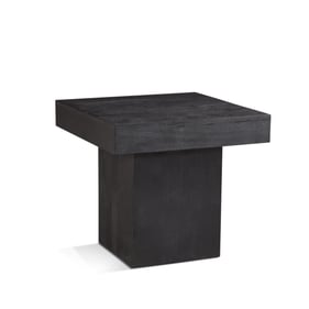 Bassett Mirror Padula Black Square End Table