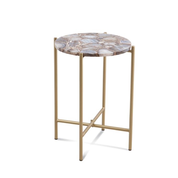 Bassett Mirror Lonna Gold Accent Table BMC-9620-LR-223EC