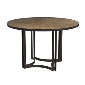 Bassett Mirror Trucco Brown Black Dining Table