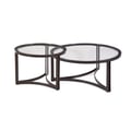 Trucco Round Nesting Cocktail Table