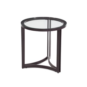 Bassett Mirror Trucco Black End Table