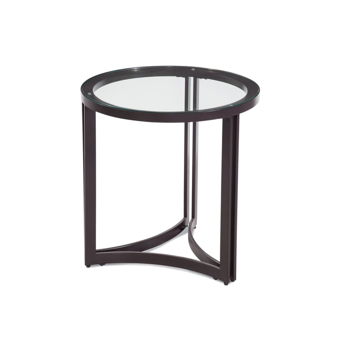 Bassett Mirror Trucco Black End Table BMC-9630-LR-220