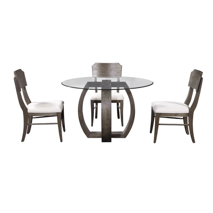 Bassett Mirror Kellan Gray Brown 5pc Dining Room Set BMC-9725-DR-S1