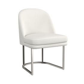 Bassett Mirror Pearl White Dining Chair